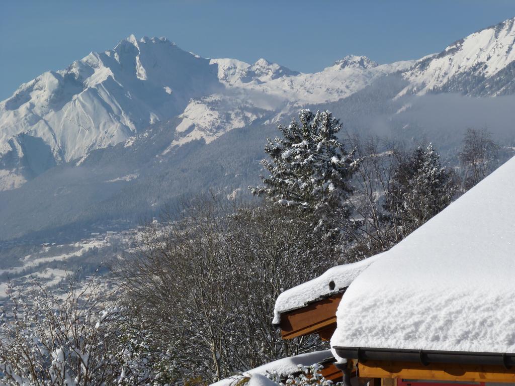 Chalet Des Alpes Bed & Breakfast Crans-Montana Exterior photo